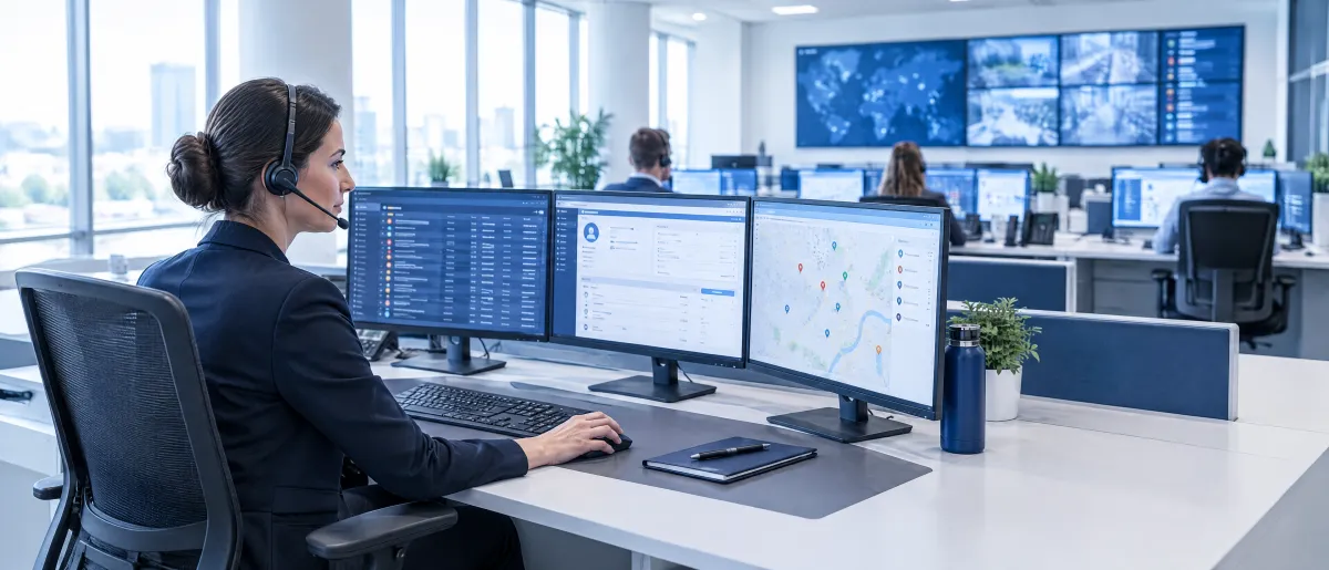 Scutum Digital operator at a monitoring station