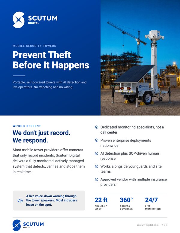 Mobile Security Towers — cover